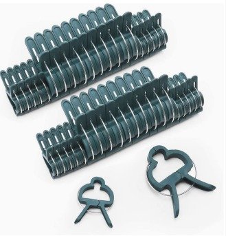 Plant Clips / Pflanzenclips Set 10 Stc. L + 10 Stc. M