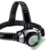 Green LED Stirnlampe