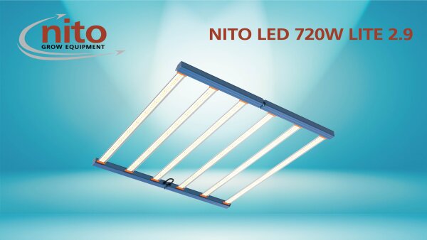 budtec 720 W 6-BAR LED dimmbar 3.0 Vollspektrum Grow LITE