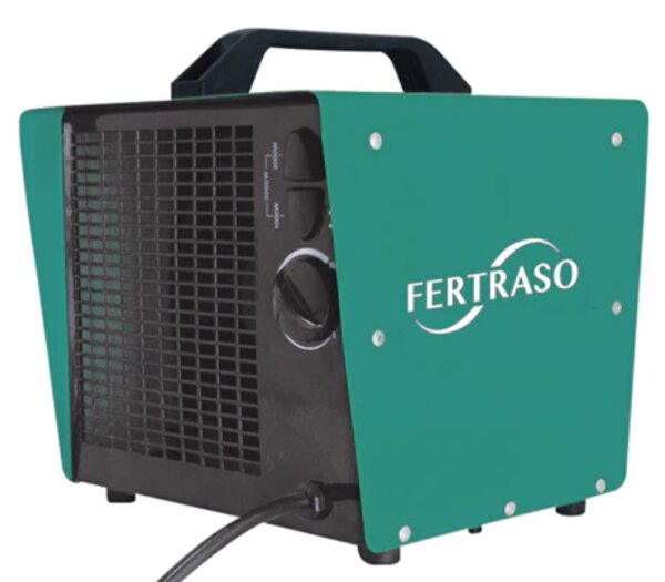 Fetraso Gewächshausheizung 2kW Keramikheizung