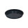 Untersetzer rund 35 cm  Durchmesser für Blumentopf Kunststoff schwarz