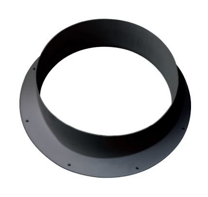 PVC Wandflansch für 100-102 mm (Durchmesser) Schlauch